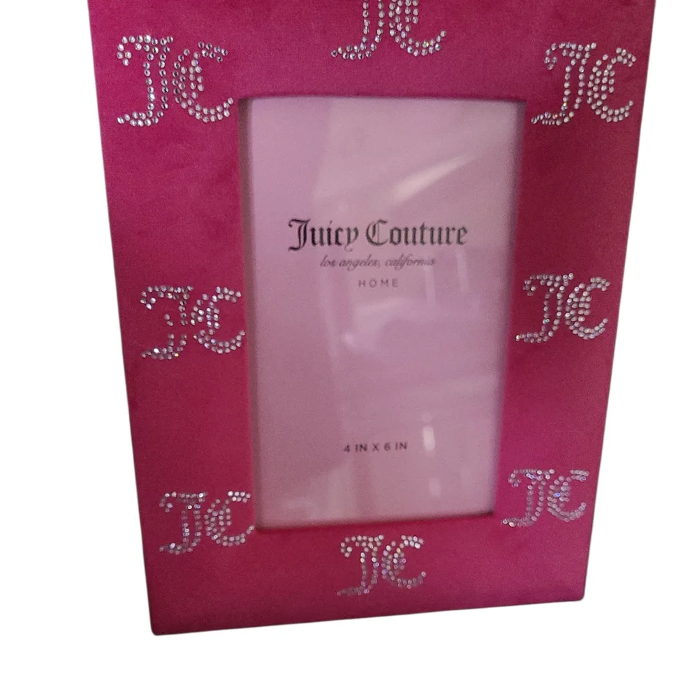 Juicy Couture Pink Photo Frame - 4x6